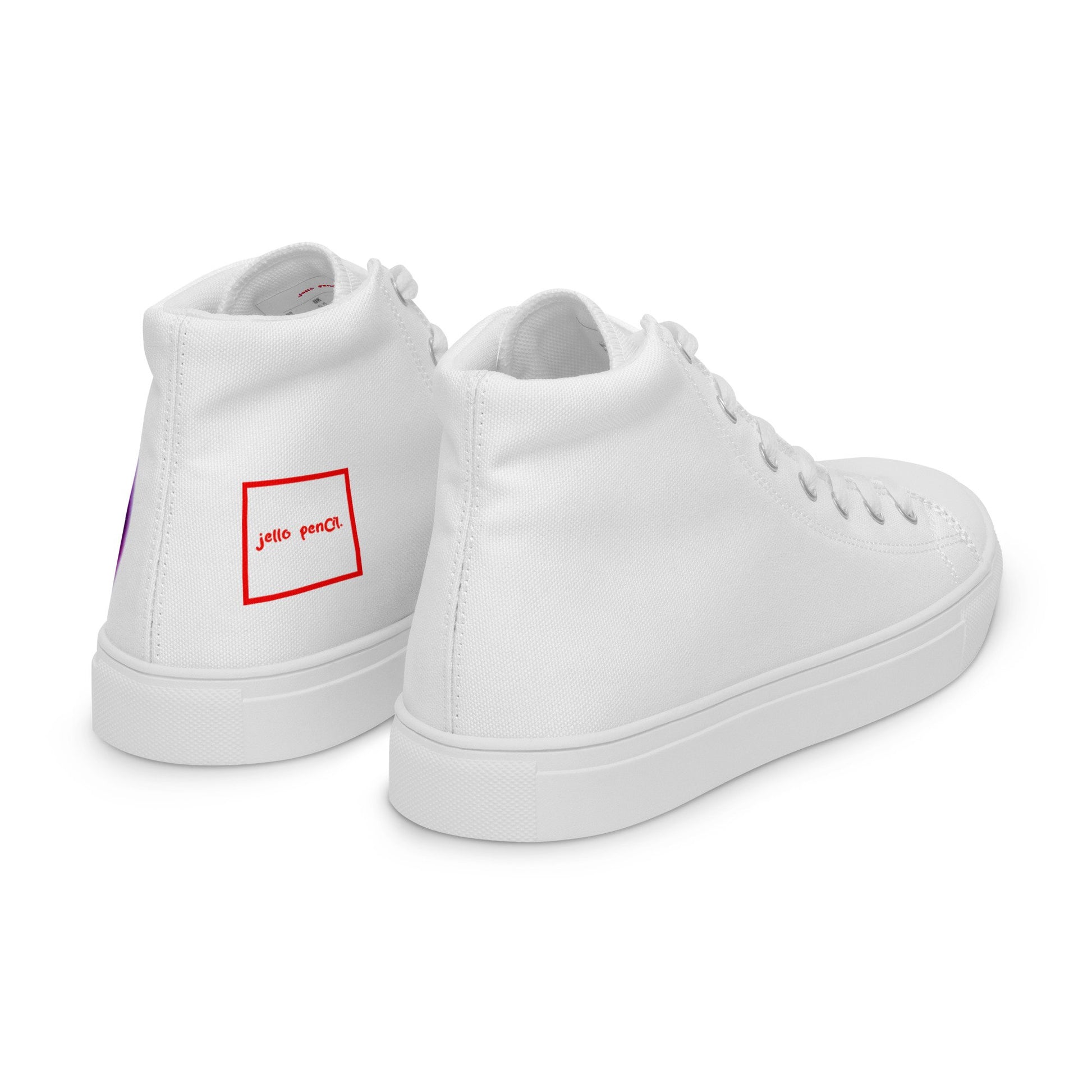 Women’s Logo High Top Canvas Shoes